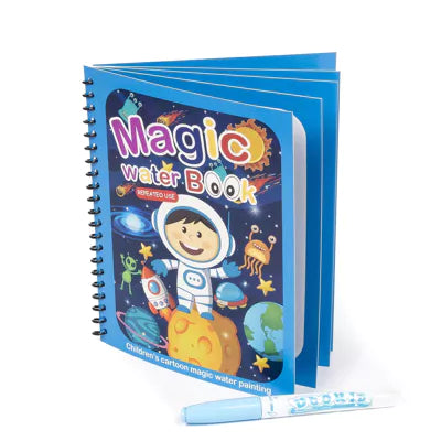 Magic water book - Space