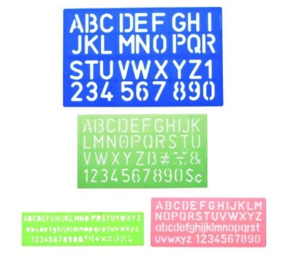 Letter combo set ABC