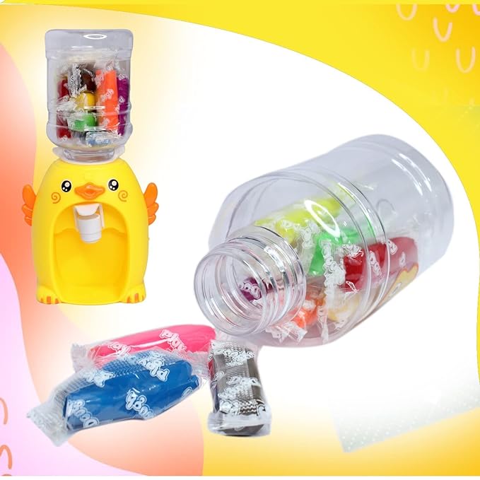 Fresh water-Duck Water Dispenser with Multicolor Clay Art