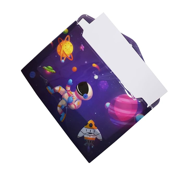 My Clear Folder- Space-(A4 Size)- Pack of 1