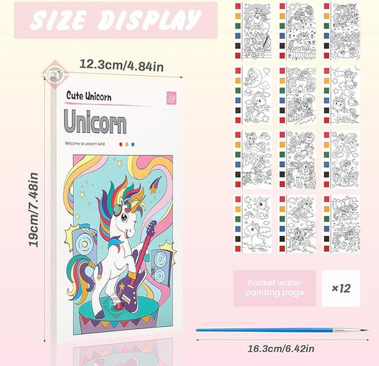 Water colour painting - CuTe Unicorn