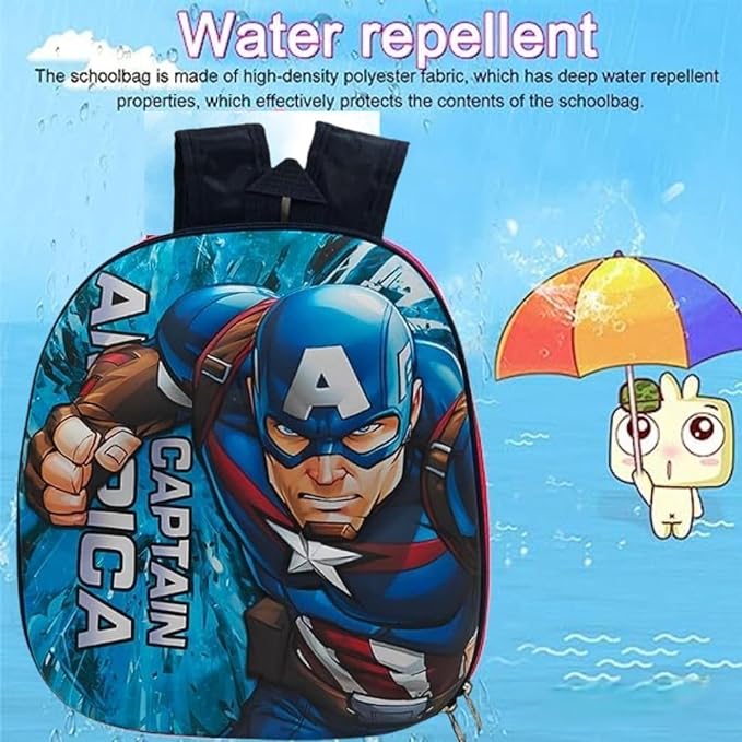 Picnic Bag -Captain America Cartoon Backpack