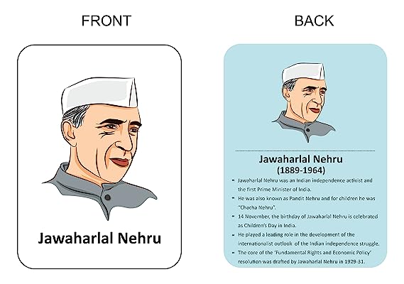 Freedom Fighters Flash Cards for Kids