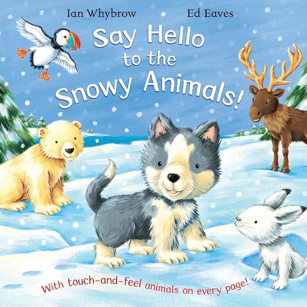 Say hello to the snowy animals!