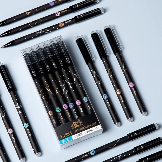 Constellation Erasable Gel Pens 0.5mm Blue Ink Pen