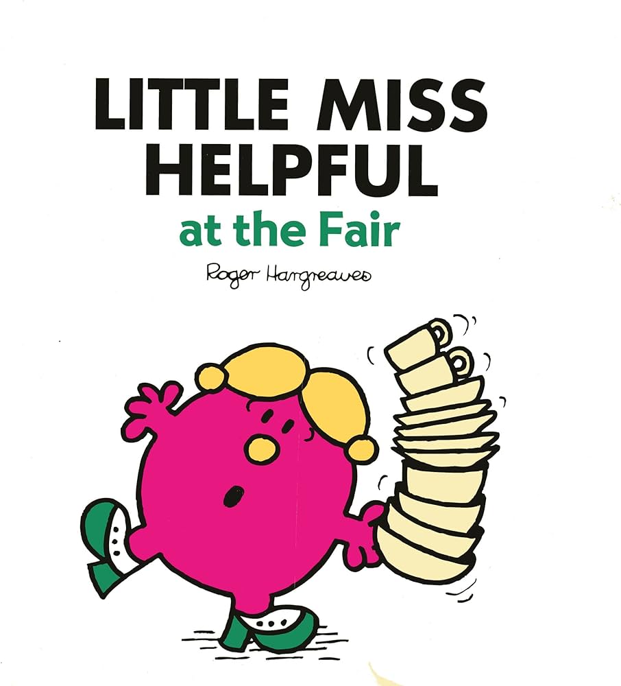 Little miss helpful at the fair