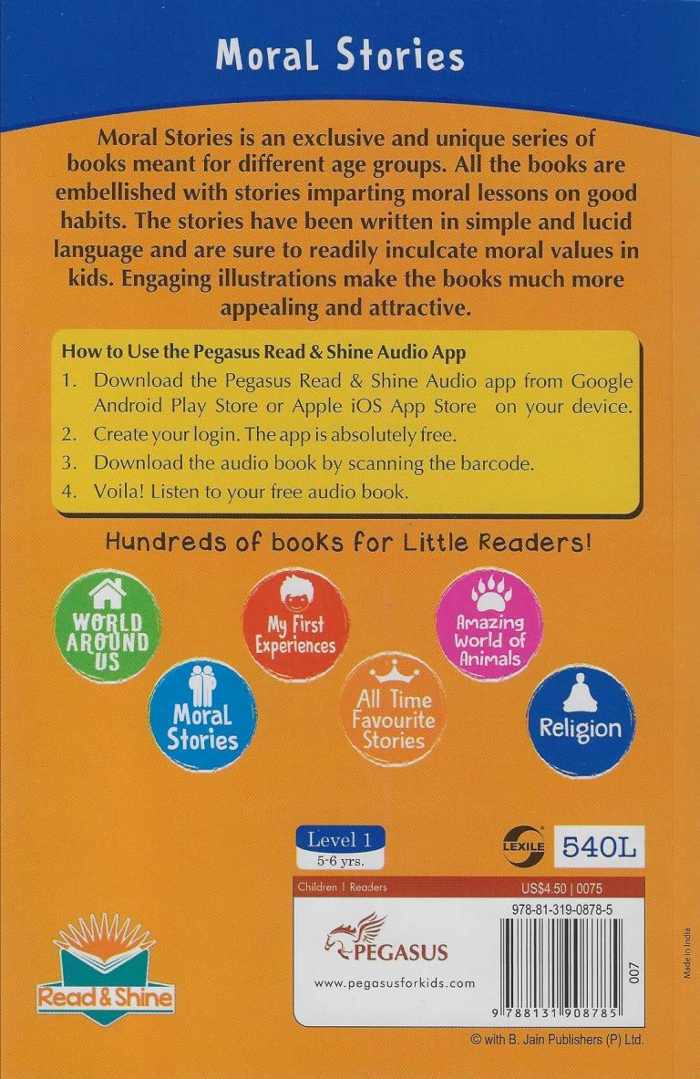 Be Cheerful Moral Stories Level 1