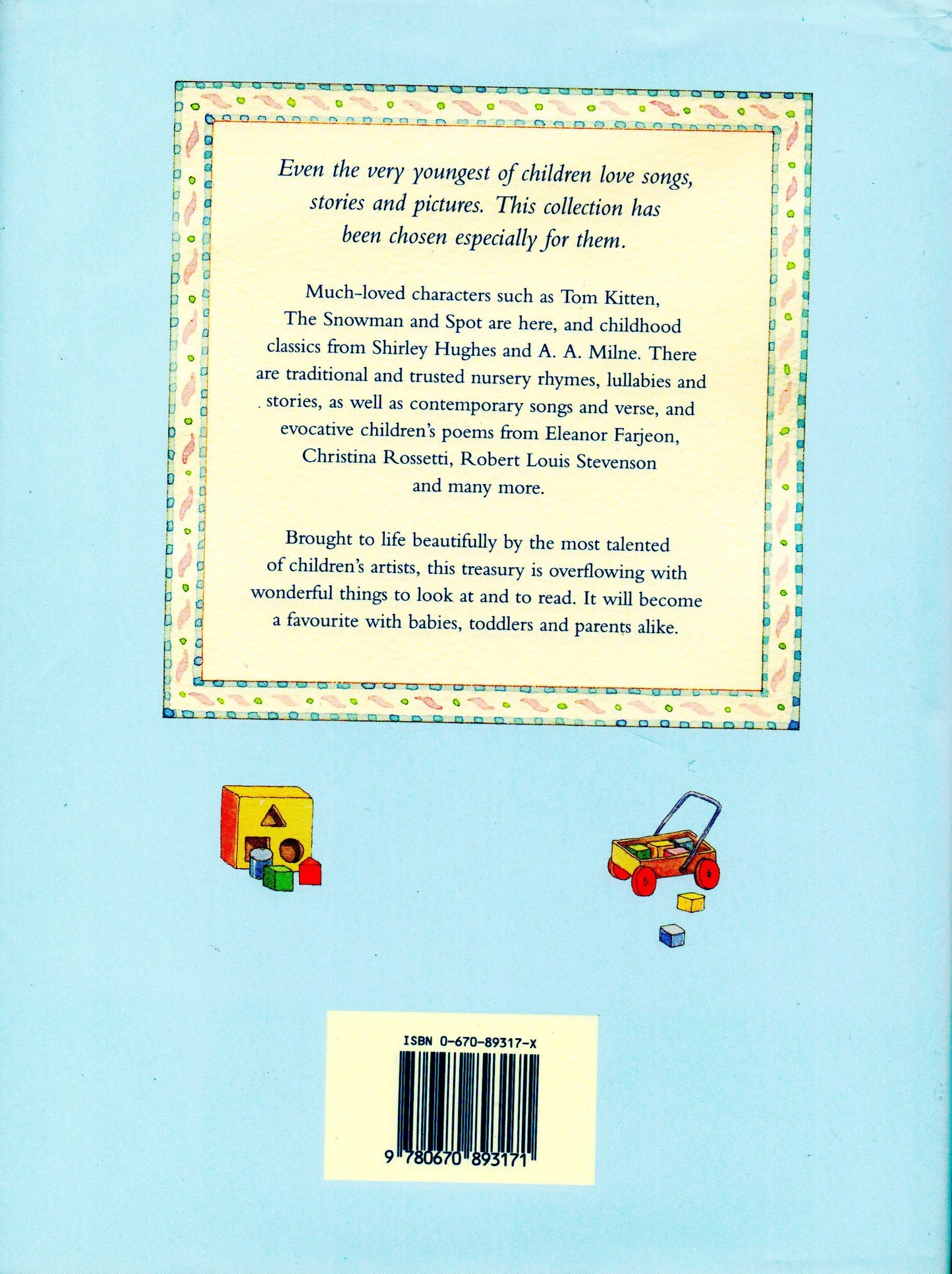 The puffin baby and toddler treasury