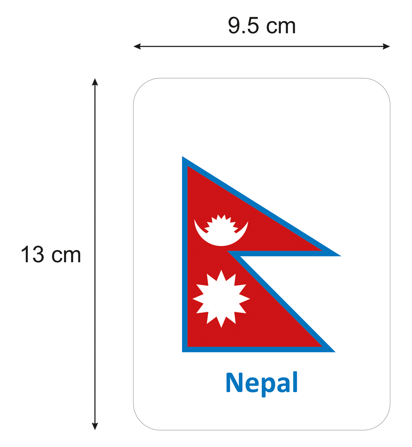 Country Flags Flash Cards For Kids