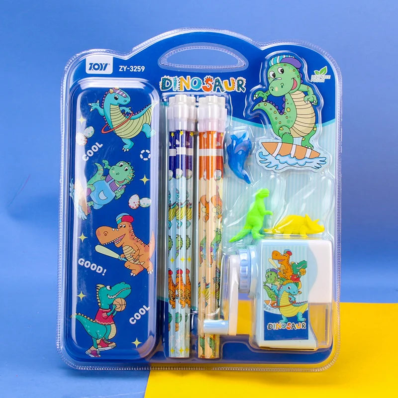 Dinosaur stationery set