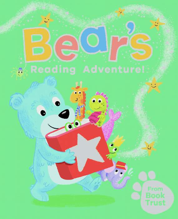 Bear's reading adventure!