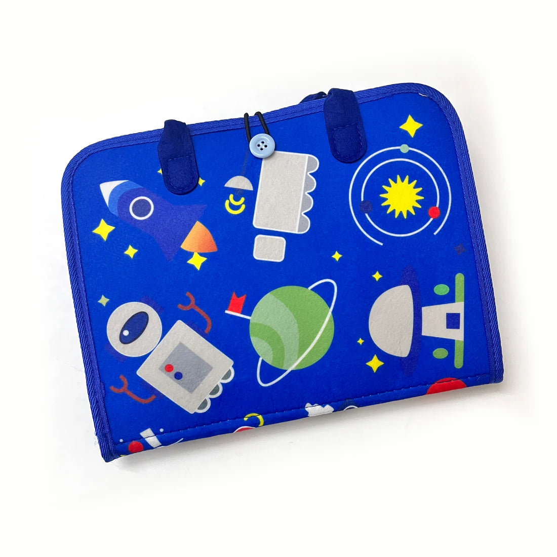 Felt Busy Activity Board - Montessori Learning Fun!- Space