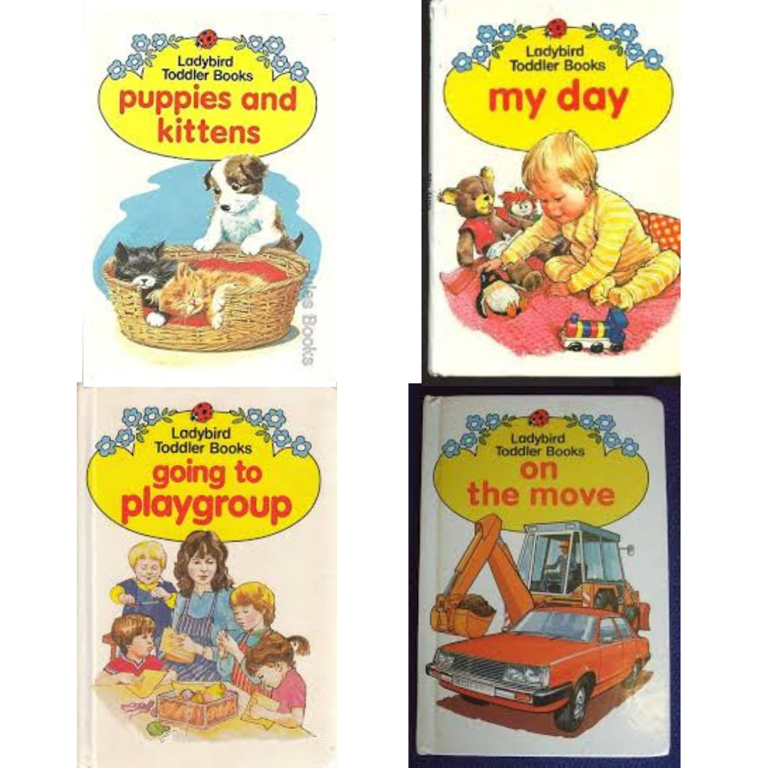 Ladybird toddler books- Combo of 4 books