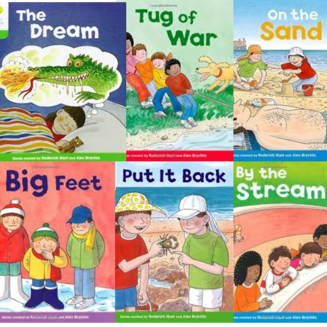 Oxford Reading Tree- Set of 6 books