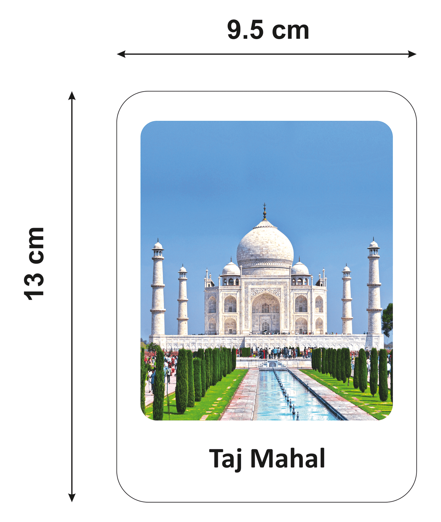 Wonders Of The World Flash Cards For Kids