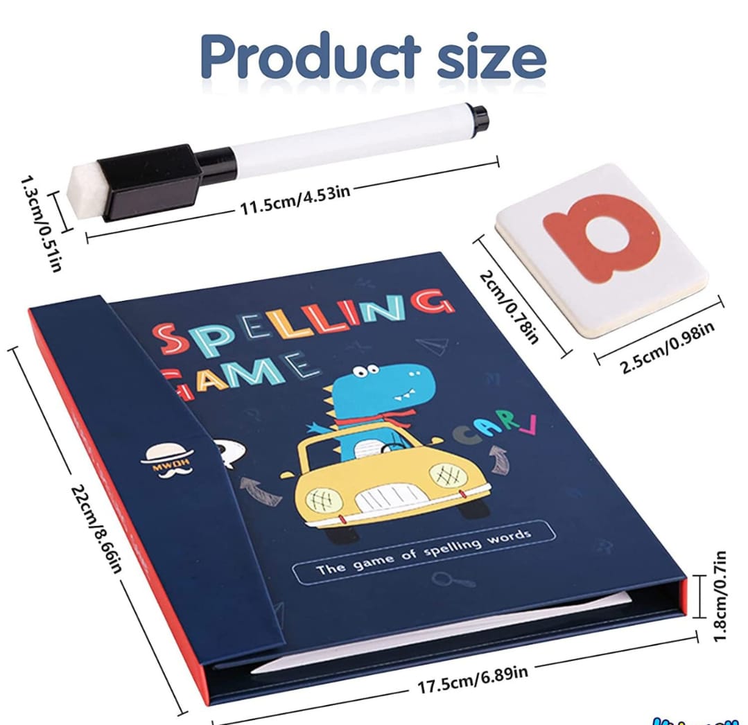 Magnetic Spelling Game for Kids