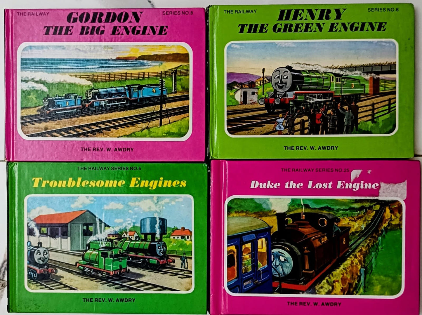 Thomas and friends Engine series- Combo of 4 books
