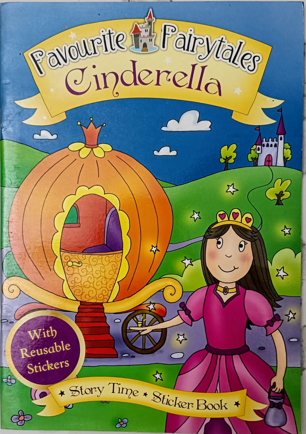 Favourite Fairytales Cinderella with Stickers