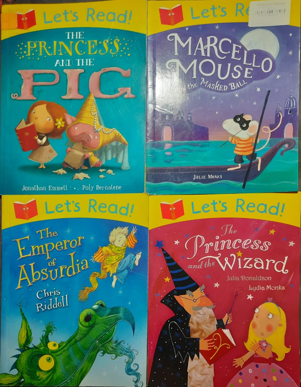 Let's Read! Combo of 4 Books