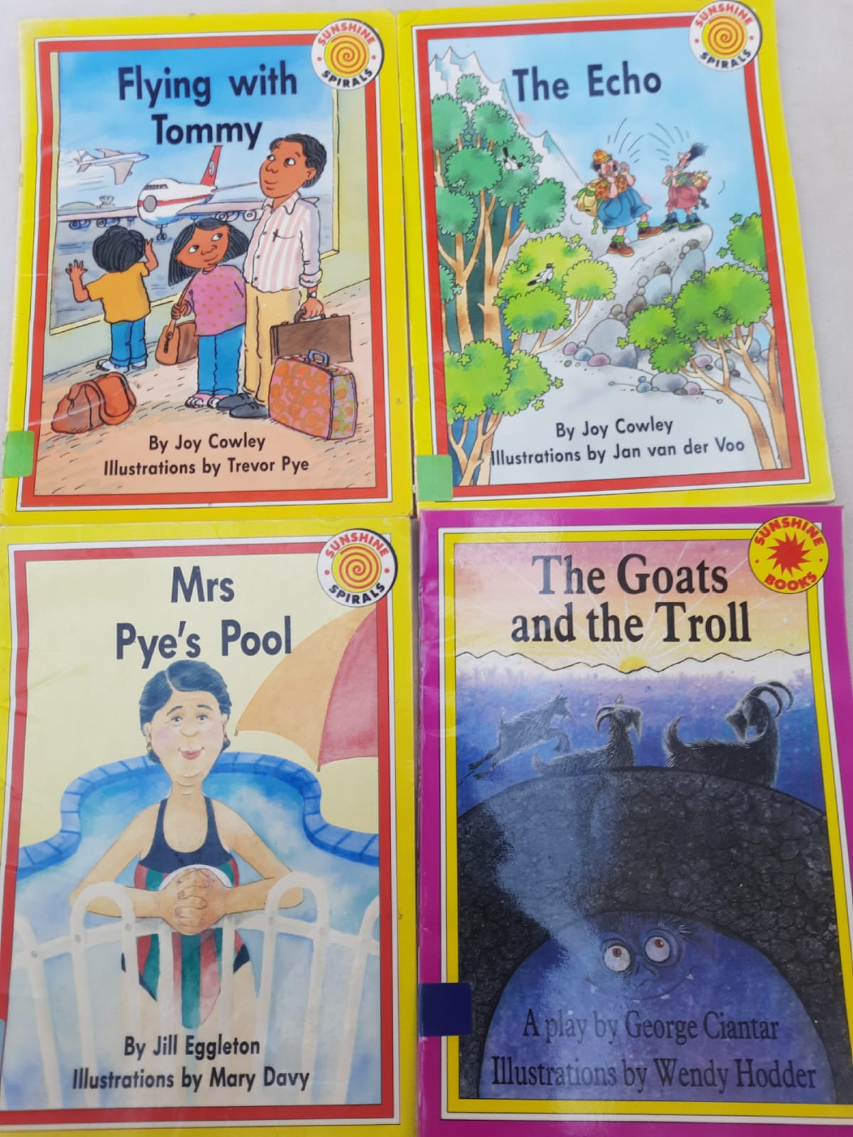 Sunshine spirals- combo of 4 books