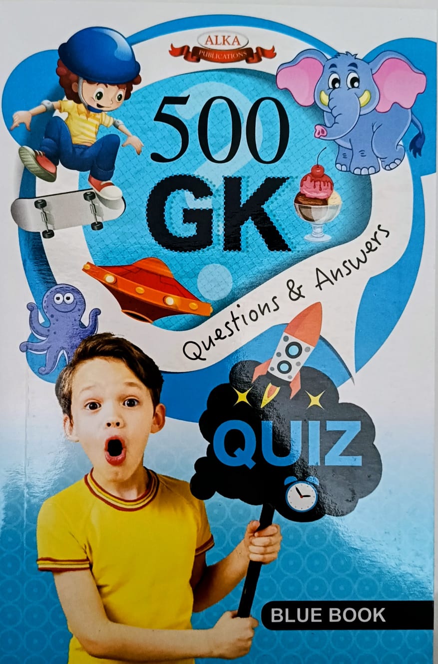 500 GK Q&A Quiz Blue BOOK
