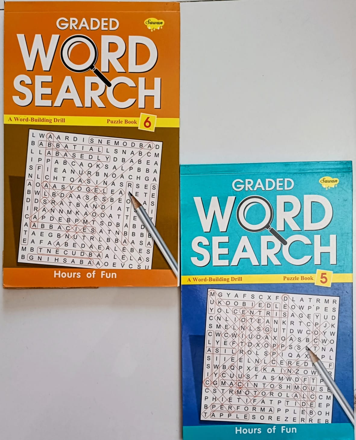Graded word search- Combo of 2 books