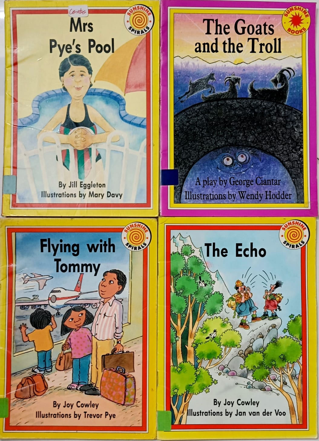 Sunshine spirals- combo of 4 books