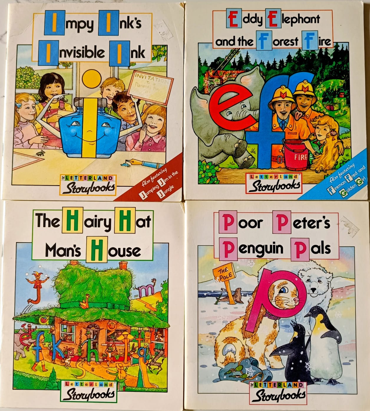 Letterland-Combo of 4 books