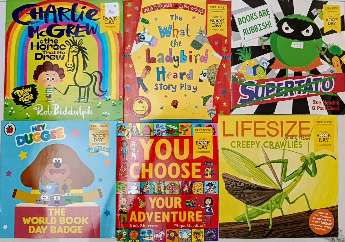 World Book day- Combo of 6 books