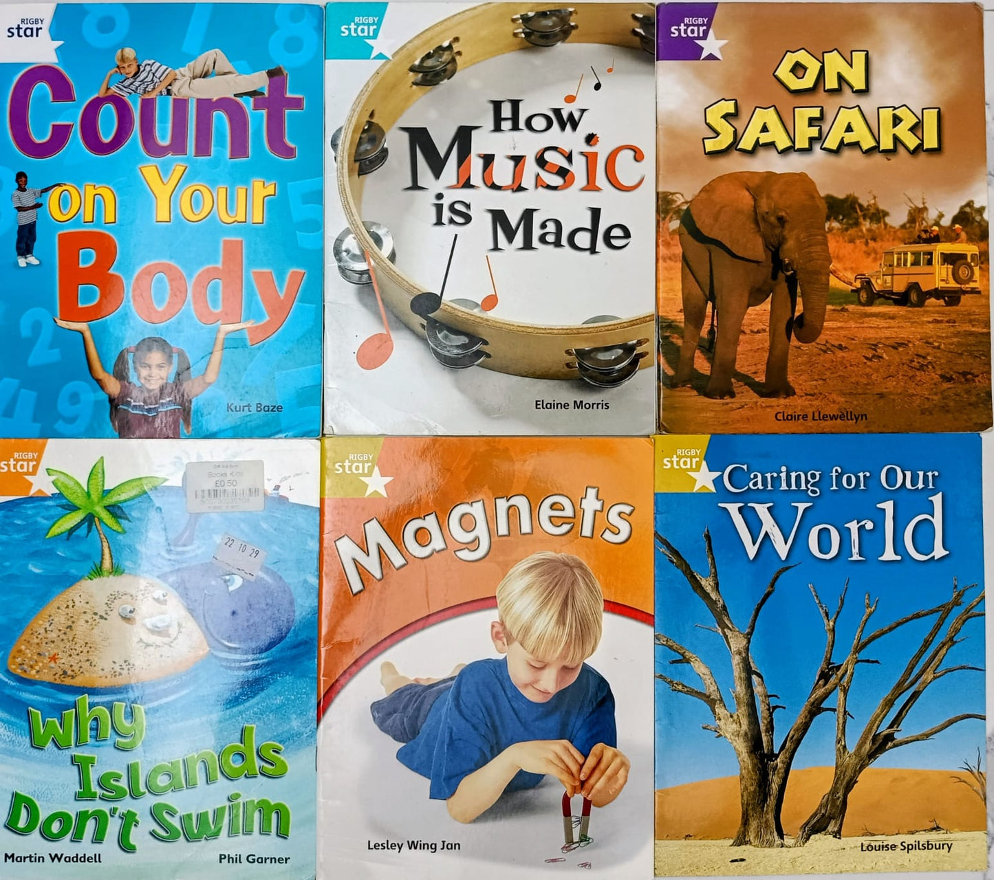 Rigby Star knowledge books - Combo of 6 books
