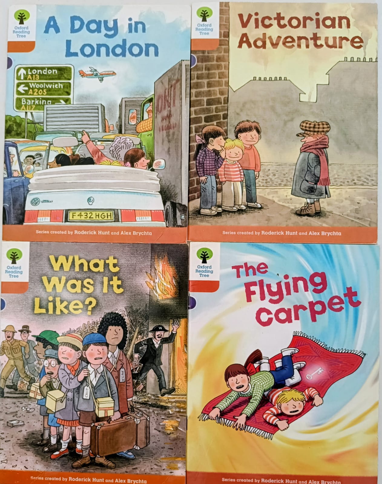 Oxford Reading Tree-Combo of 4 books