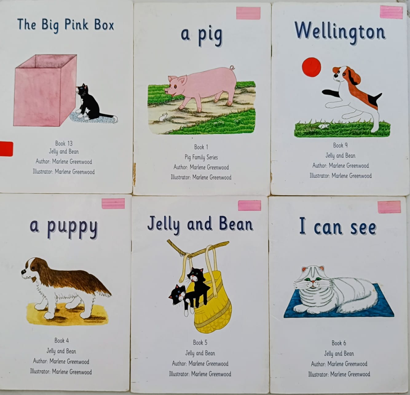 Jelly and Bean- Combo of 6 books