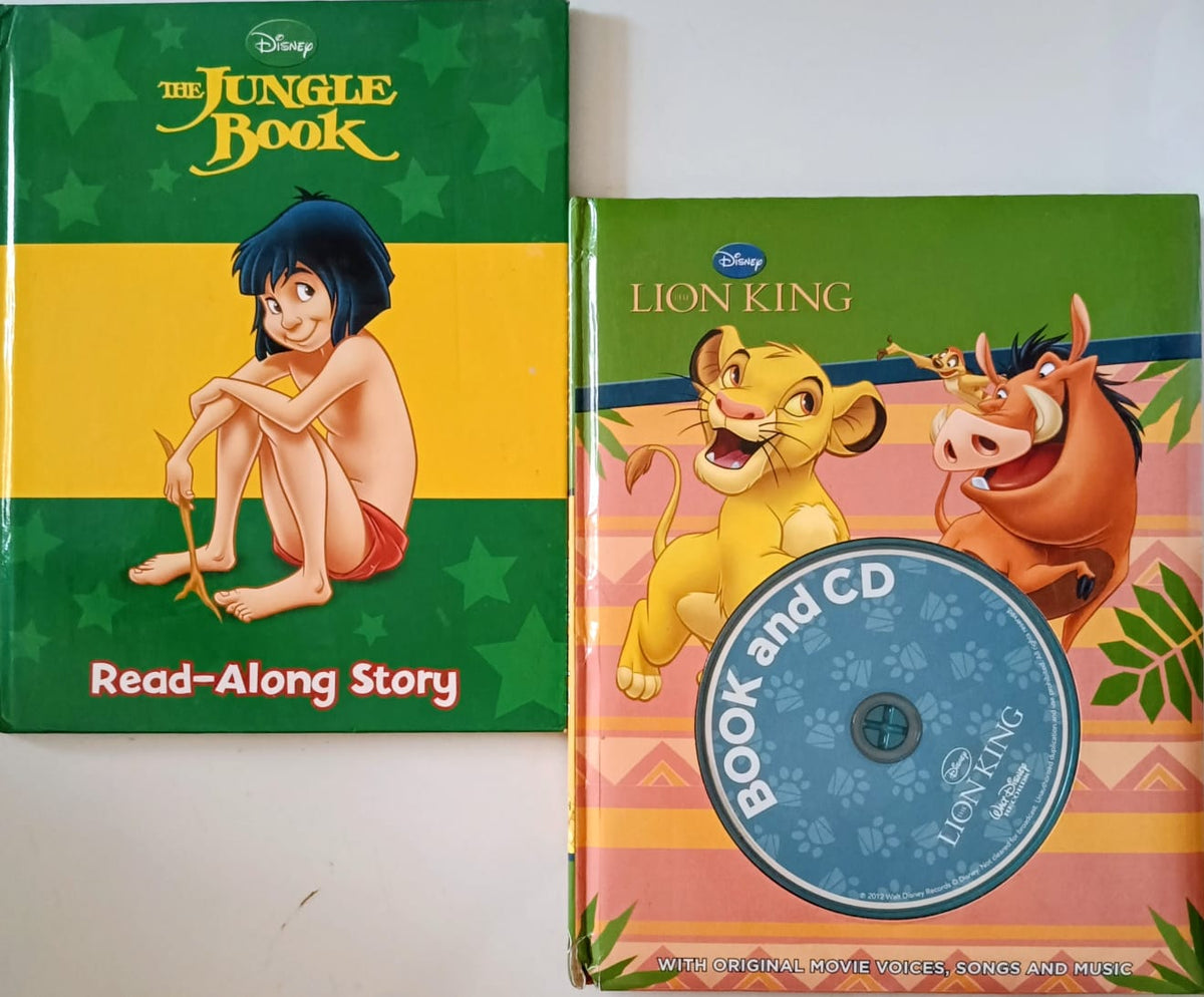 Disney : Read-Along Story Combo of 2 Books