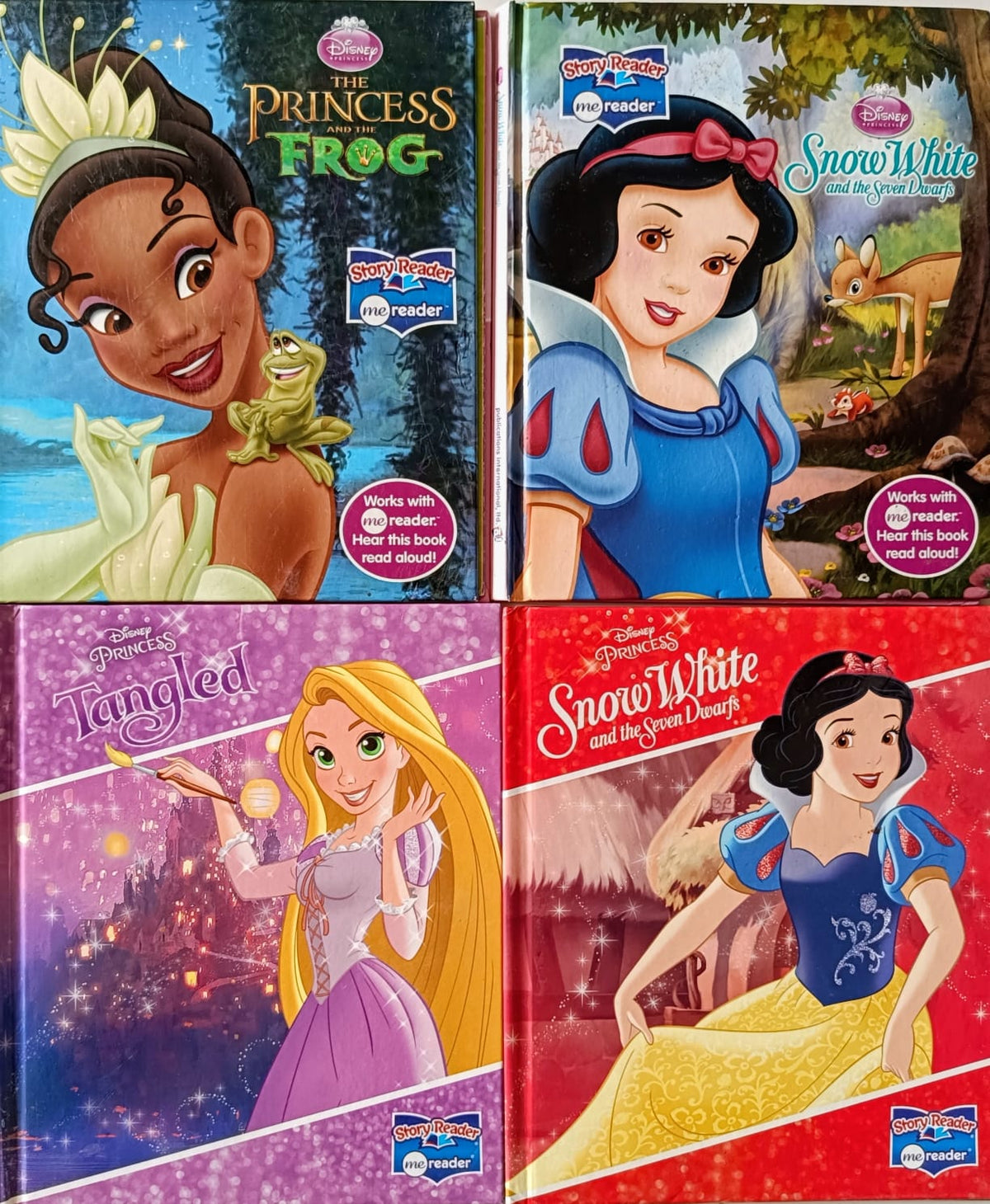 Disney Princess- Combo of 4 books