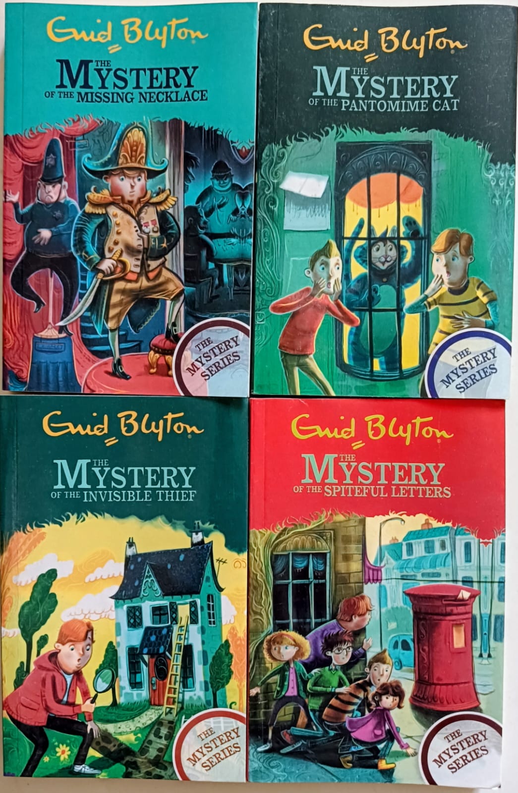 Enid Blyton - The Mystery Series combo of 4 books