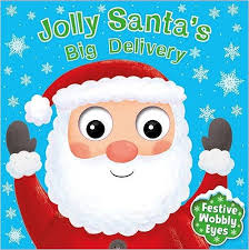 Jolly Santa's big delivery (Festive wobbly eyes)