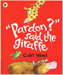 Pardon? said the giraffe