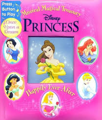 Musical Magical Treasury Disney Princess- Happily ever after - Boardbook- Sound Book