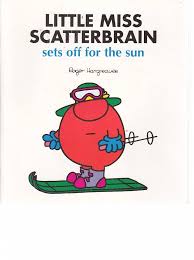 Little miss scatterbrain sets off for the sun