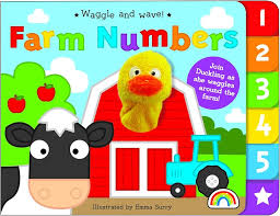 Farm Numbers-Puppet book