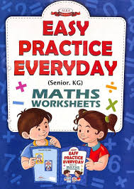 Easy Practice Everyday Senior KG. Maths Worksheets-alka