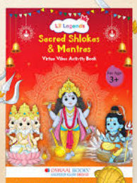Sacred Shlokas and Mantras-Virtue Vibes Activity Book