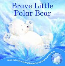 Brave little polar bear