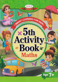 Smart Learning for kids 5th Activity book Maths - Alka