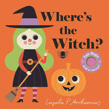Where's mrs witch? Felt flaps and a mirror