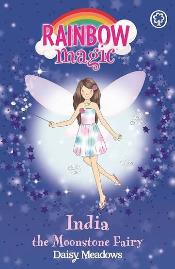 India The moonstone Fairy- Rainbow Magic