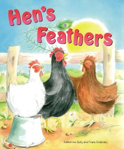 Hen's feathers