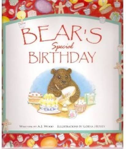 Bear's special birthday (Embossed Book)