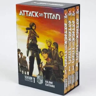 Attack on Titan Set of 4 books