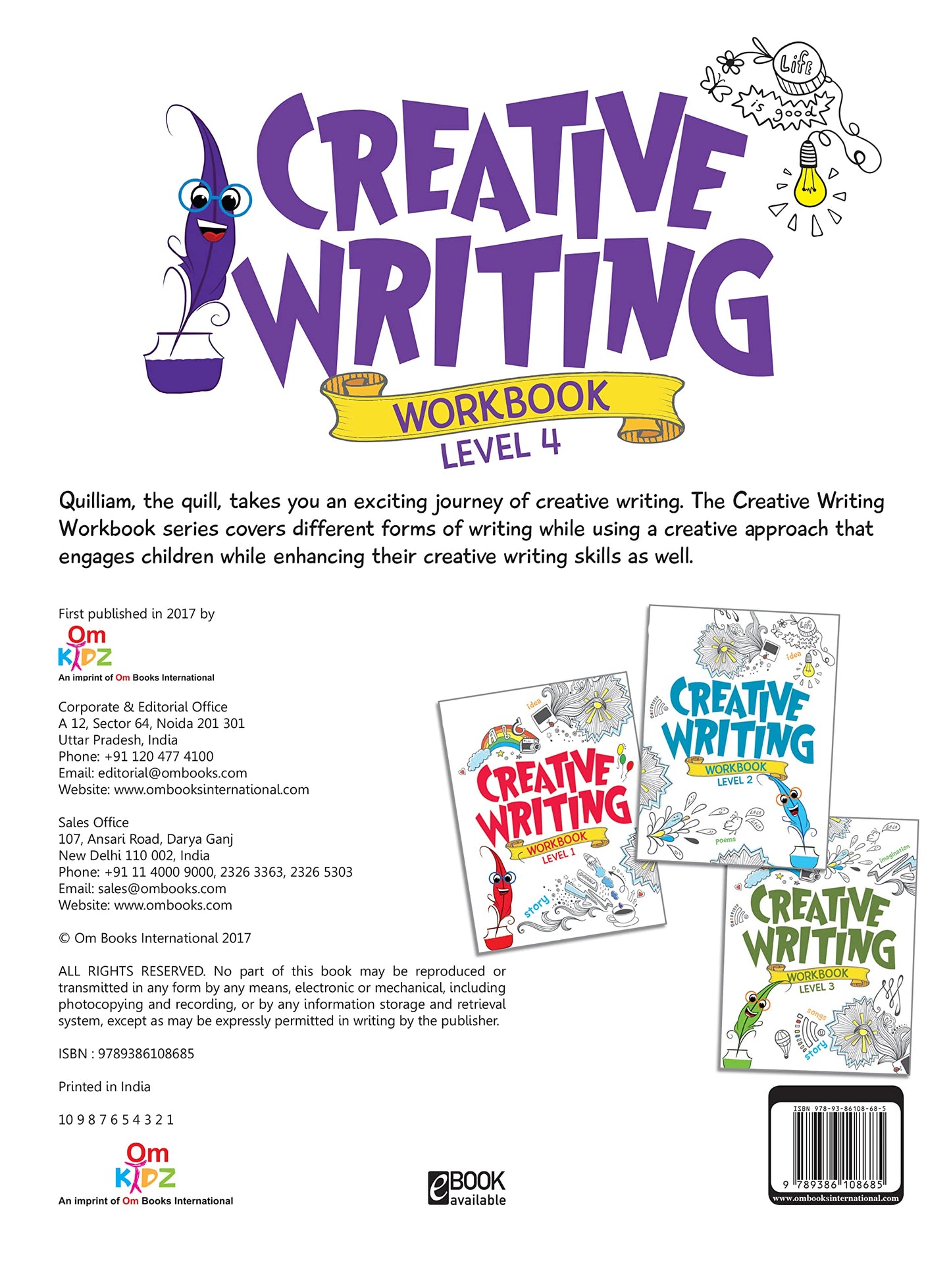 Creative Writing Workbook Level 4